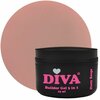 DIVA Builder Gel LOW HEAT 3-in-1 Nude (Dusty Rouge) 15ml