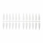 Stiletto Design Tips Natural ONE SIZE 240pcs