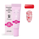 MSG4 Moyra Stamping &amp; Painting Gel Red