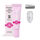 MSG8 Moyra Stamping &amp; Painting Gel Silver