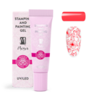 MSG12 Moyra Stamping &amp; Painting Gel Vived Red