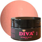 Diva Rubber Basecoat Peach 30 ml - POT