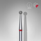 Diamantnagelboor, &quot;bal&quot;, rood, kopdiameter 2,5 mm