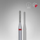 Diamantnagelboor, afgeronde &quot;cilinder&quot;, rood, kopdiameter 1,4 mm/ werkdeel 8 mm