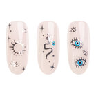 Nail-art sticker Boho Silver