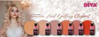 DIVA Gel in a Bottle Glamour Nail Gallery Elegant Collection - 6x 15 ml met gratis Fineliner