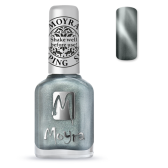 ML30 Stamping Polish Cat Eye magnetic Silver 