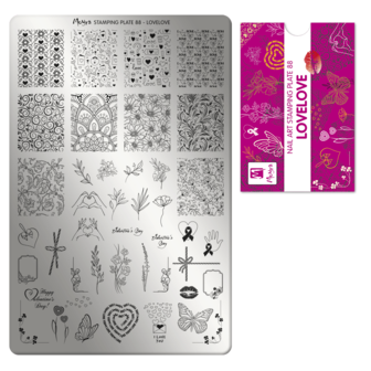 Moyra Stamping Plate 88 lovelove