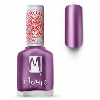ML28 Moyra Stamping Polish Chrome Purple