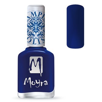 ML05 Moyra Stamping Polish Blue
