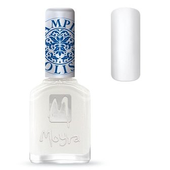 ML07 Moyra Stamping Polish White