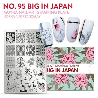 Moyra Stamping Plate 95 BIG IN JAPAN