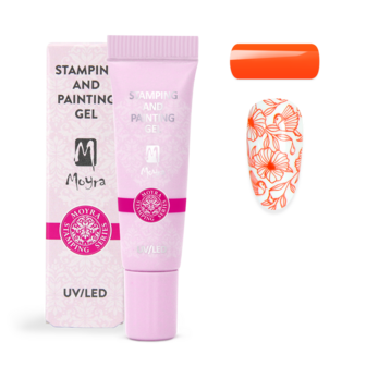 MSG11 Moyra Stamping &amp; Painting Gel Vived Orange