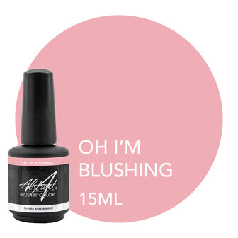  Rubber Base &amp; Build Oh I&#039;m Blushing  15ml | Abstract&nbsp;