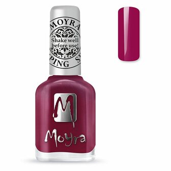 ML40 Moyra Stamping Polsih Amaranth red