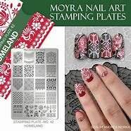 Moyra Stamping Plate 042 Homeland
