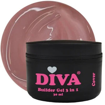 DIVA Builder Gel LOW HEAT 3-in-1 COVER 30ml