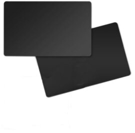 PVC Showkaartjes Zwart - Nail Art Display Cards - 25
