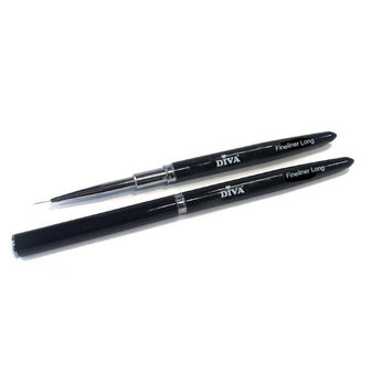 Diva Kolinsky Fine Liner Long - 12mm