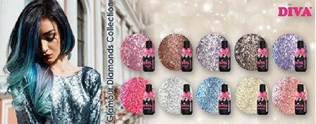 Diva Gellak Diamond Collection 10Pcs