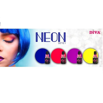 Diva Gellak Neon Dark Pink 15ml