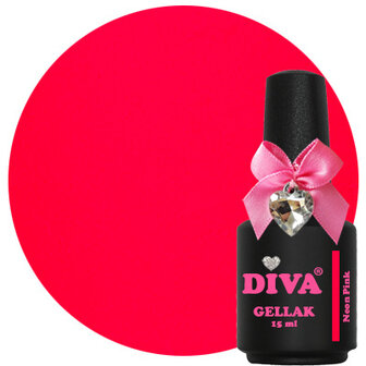 Diva Gellak Neon Dark Pink 15ml