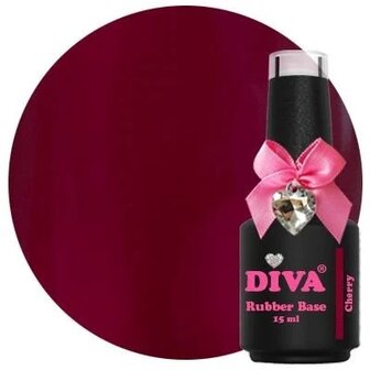 Diva Gellak Rubber Basecoat Red New Collectie 7x15 ml + Gratis Fineliner