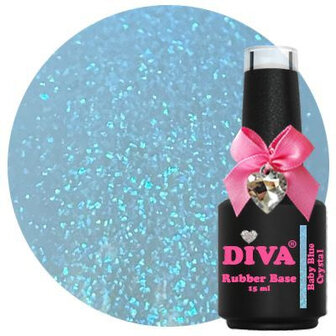 Diva Gellak Rubber Basecoat Crystal Baby 15 ml