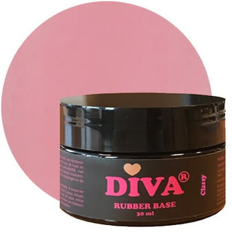 Diva Gellak Rubber Basecoat Classy 30 ml - POT