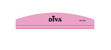 Diva Sponge Buffer Halfmoon 100/180 1 stuk.