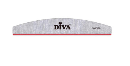 Diva Zebra Vijl Halfmoon 100/180