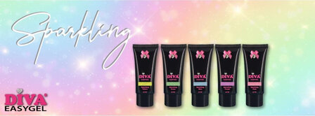 Diva Easygel Sparkling Collection - 5 x 30 ml.