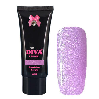 Diva Easygel Sparkling Purple 30ml