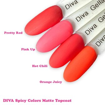 Diva Gellak Spicy Color Pink up - 10ml - Hema Free