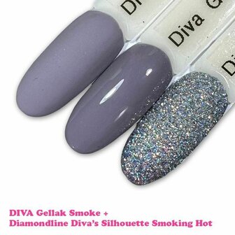 Diva Gellak Shadow Collection-Smoke- 10ml - Hema Free