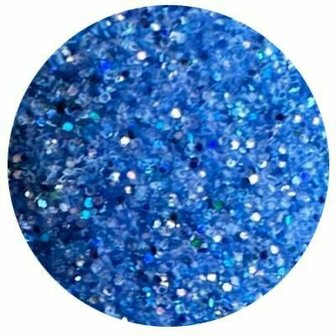 Diva Glitter Skinny Blue