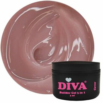 DIVA Builder Gel LOW HEAT 3-in-1 COVER 5ml