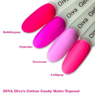 Diva Gellak Diva&#039;s Cotton Candy -bubblegum- 10ml - Hema Free