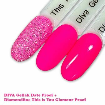 Diva Gellak This is me Collection Flame Beauty- 10ml - Hema Free