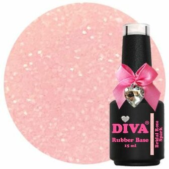 Diva Rubberbase Bridal Rose Hema Vrij - 15ml