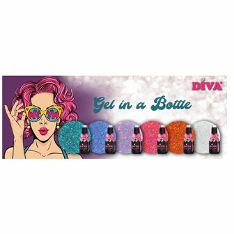 Diva Gel in a Bottle Wow Collection - 15ml + Fineliner