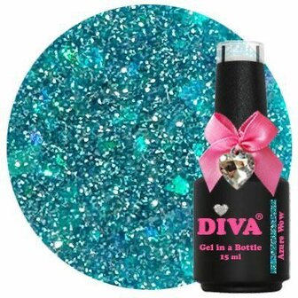 Diva Gel in a Bottle Azure Wow - 15ml
