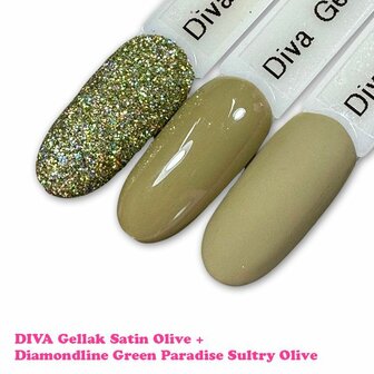 Diva Glitter Sultry Olive