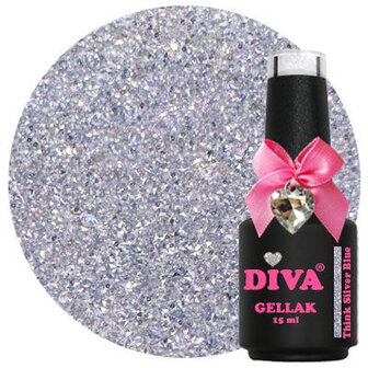 211 Diva CG Think Glitter Blue