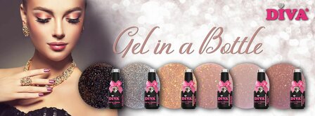 Diva Gel in a Bottle Shimmering Mauve