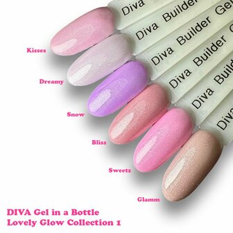 Diva Gel In a bottle Kisses-15ml- Hema Free