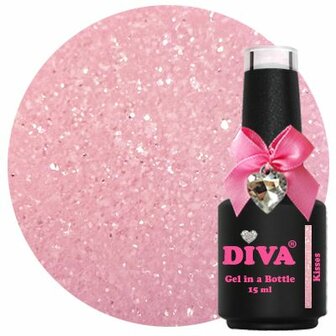 Diva Gel In a bottle Kisses-15ml- Hema Free