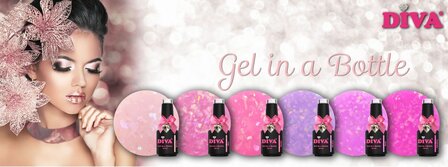 Diva Gel In a Bottle Showflakes Collectie