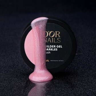 D&#039;or Builder Gel Sparkles Blush