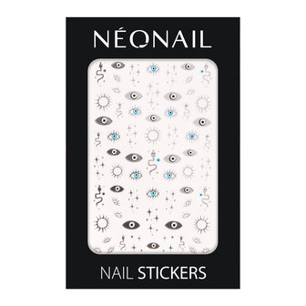 Nail-art sticker Boho Silver